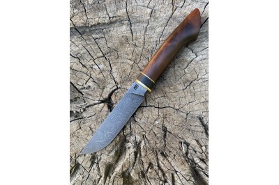 148.Р-Ніж "Мисливський" №12 Дамаська сталь. 148.Р-Ніж "Мисливський" №12 Дамаська сталь.